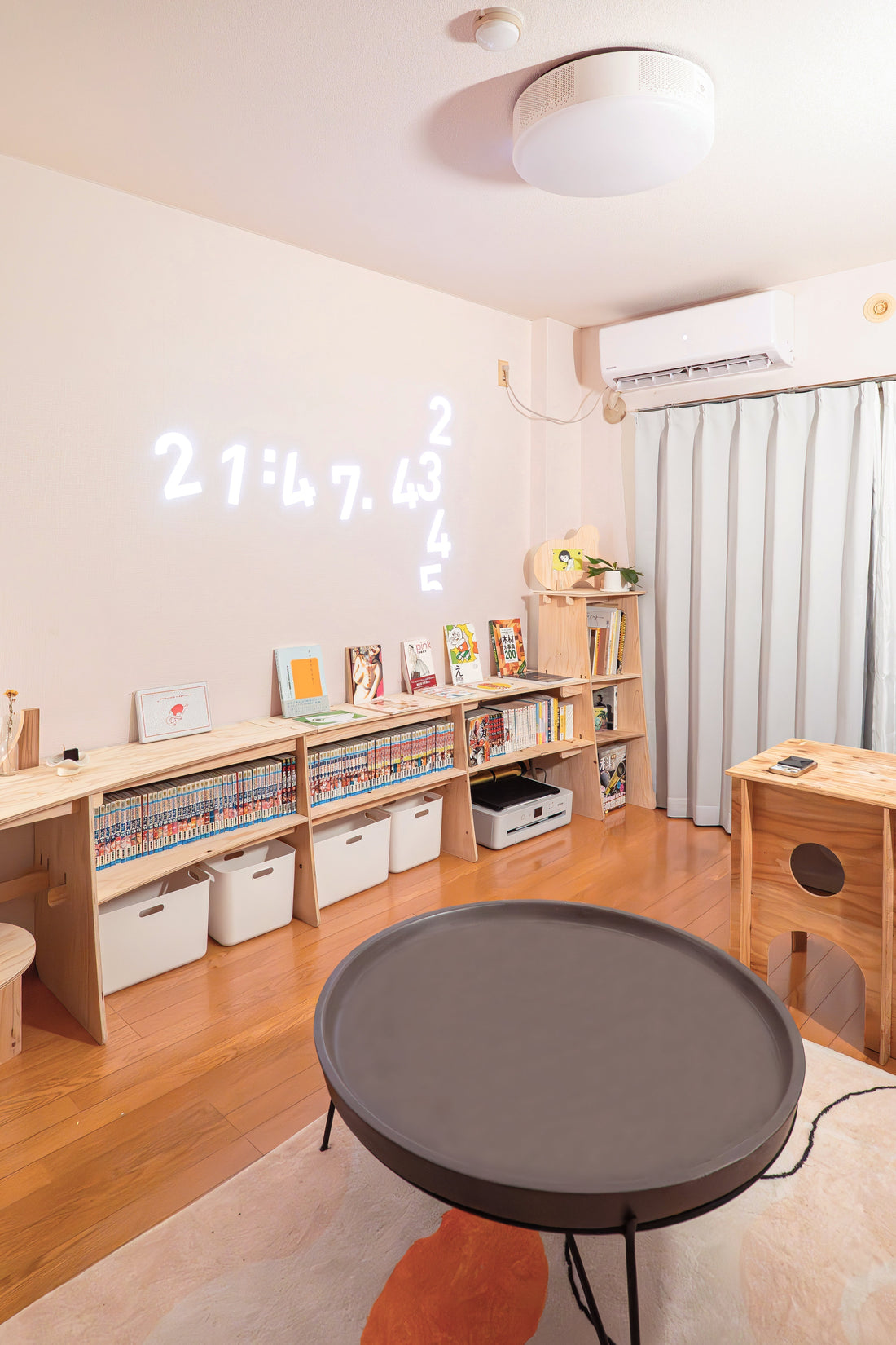 壁一面の棚 アーチシェルフ#2